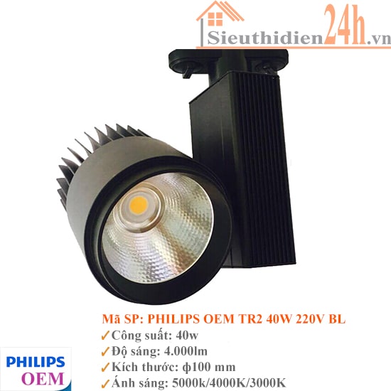 Đèn Rọi Ray Philips OEM ASV TR2 40W CRI 97