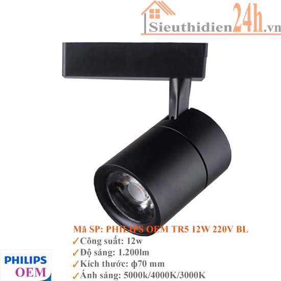 Đèn Rọi Ray Philips OEM ASV-TR5 12W