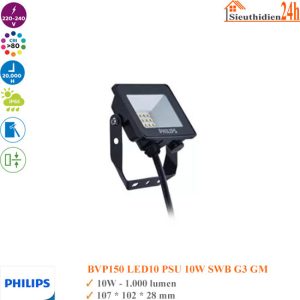 Đèn Pha Led Philips BVP150 G3 LED10 10W