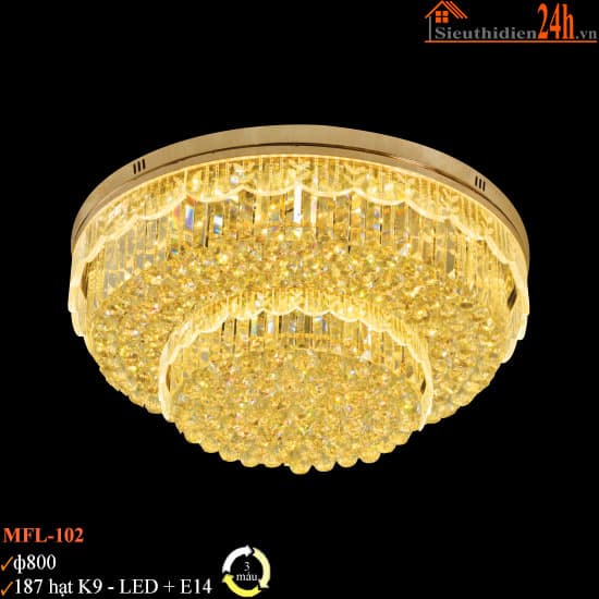 Đèn Trần Pha Lê Euroto MFL-102