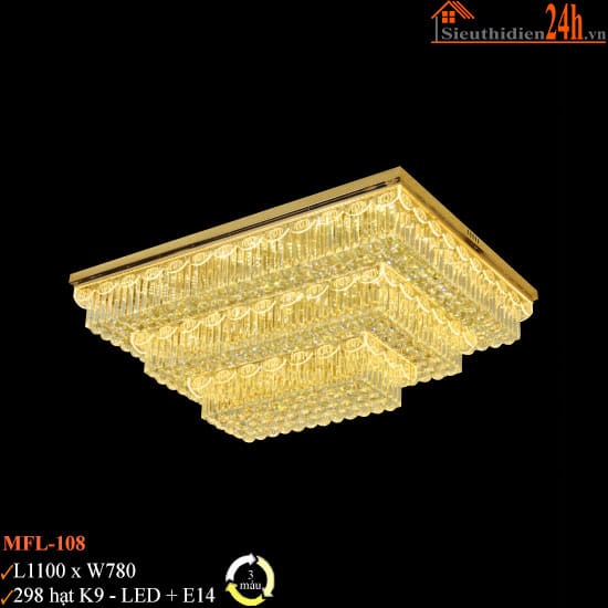 Đèn Trần Pha Lê Euroto MFL-108