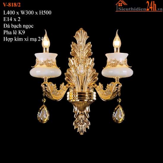 Đèn Tường Pha Lê Euroto V-818/2