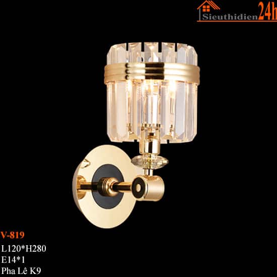 Đèn Tường Pha Lê Euroto V-819
