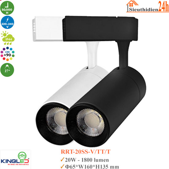 Đèn Led Rọi Ray Kingled Sapphire RRT-20SS 20W