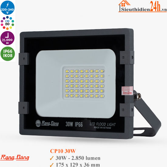 Đèn Pha Led Rạng Đông CP10 30W