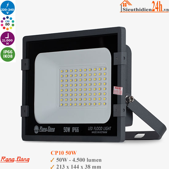 Đèn Pha Led Rạng Đông CP10 50W