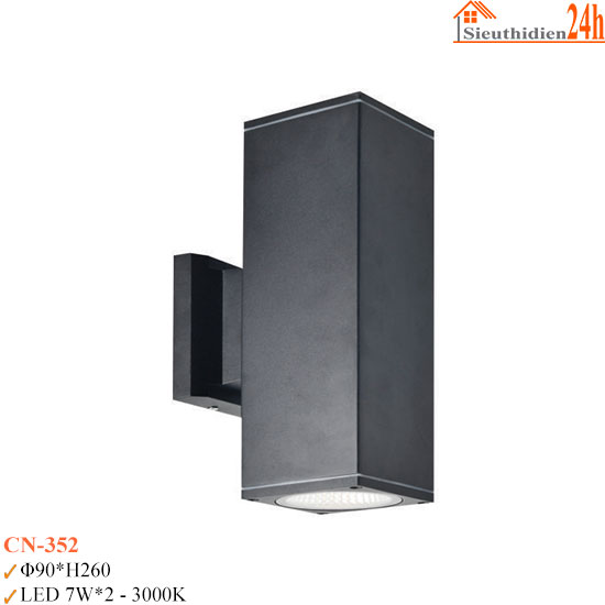 Đèn Tường Ngoài Trời Euroto CN-352