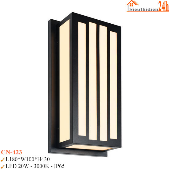 Đèn Tường Ngoài Trời Euroto CN-423
