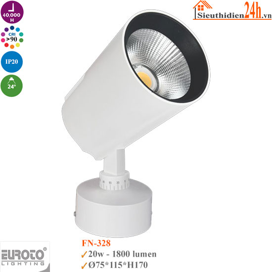 Đèn Rọi Đế Ngồi Euroto FN-328 20w