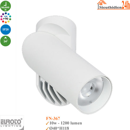 Đèn Rọi Đế Ngồi Euroto FN-367 10w