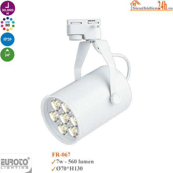 Đèn Rọi Ray Euroto FR-067 7w