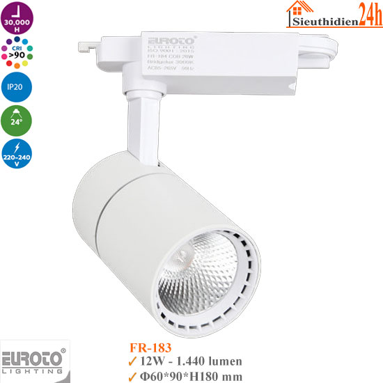 Đèn Rọi Ray Euroto FR-183 12w