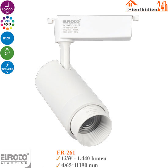 Đèn Rọi Ray Euroto FR-261 12w