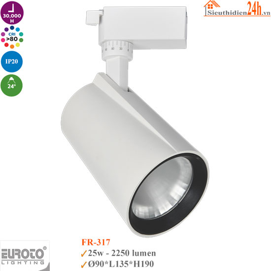 Đèn Rọi Ray Euroto FR-317 25w