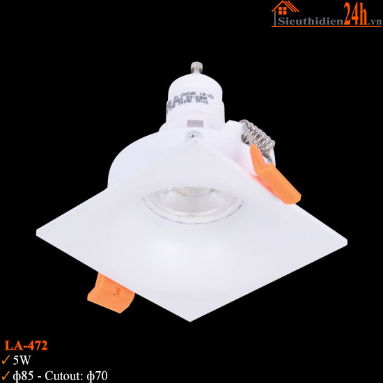 Đèn Spotlight Âm Trần Euroto LA-472 5w