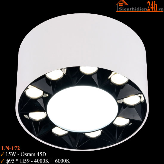 Đèn Ống Bơ Euroto LN-172 15W