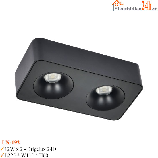 Đèn Ống Bơ Euroto LN-192 2*12W