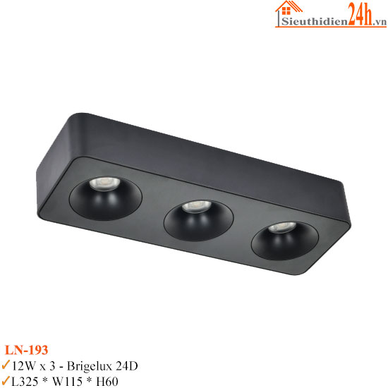 Đèn Ống Bơ Euroto LN-193 3*12W