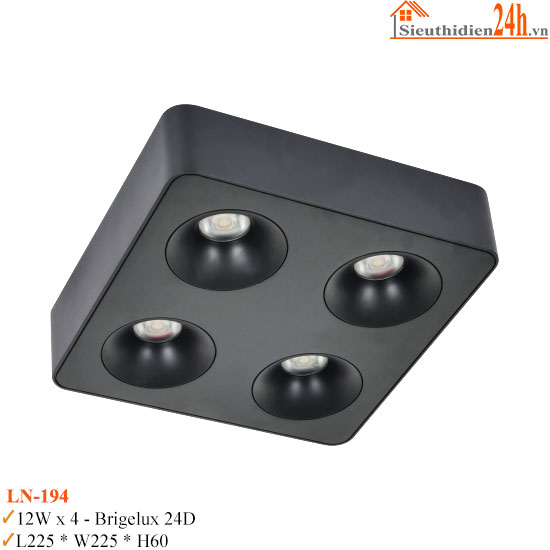 Đèn Ống Bơ Euroto LN-194 4*12W