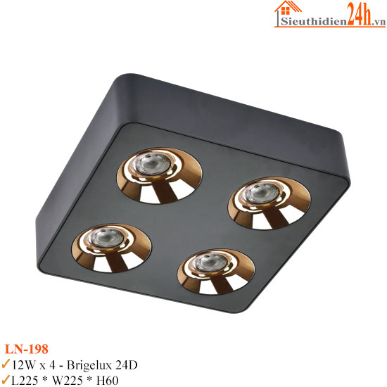 Đèn Ống Bơ Euroto LN-198 4*12W