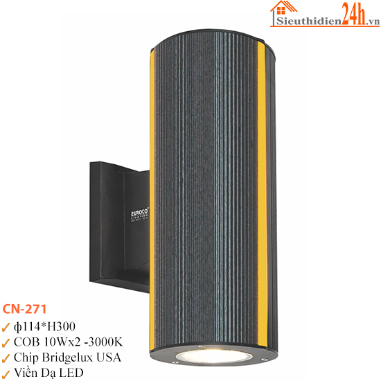 Đèn Tường Ngoài Trời Euroto CN-271
