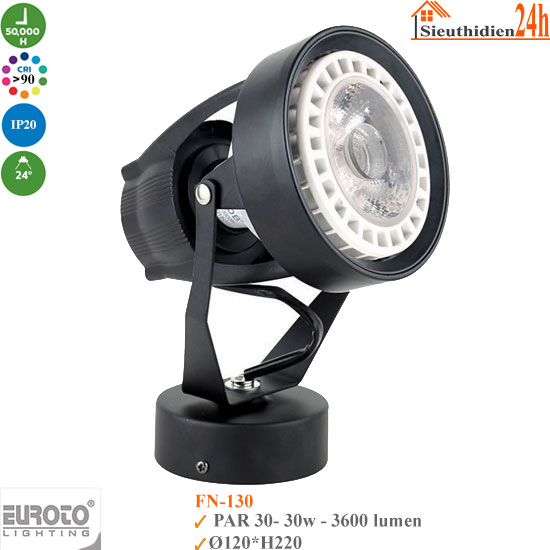 Đèn Rọi Đế Ngồi Euroto FN-130 30w