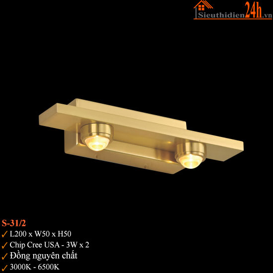 Đèn Soi Gương Euroto S-31/2
