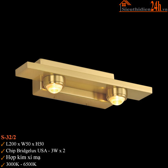 Đèn Soi Gương Euroto S-32/2