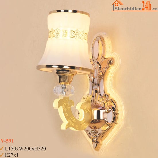 Đèn Tường Cổ Điển Euroto V-591
