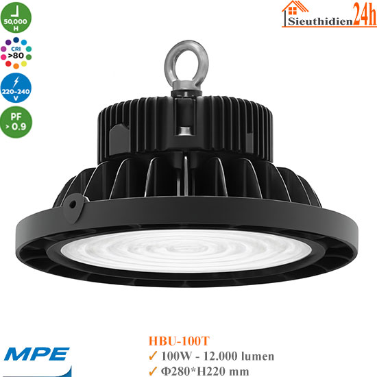 Đèn Led Highbay MPE HBU-100T 100W