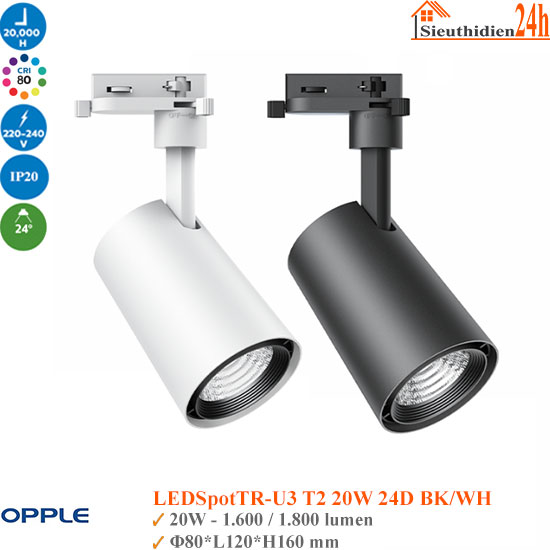 Đèn Rọi Ray Opple LEDSpotTR-U3 T2 20W