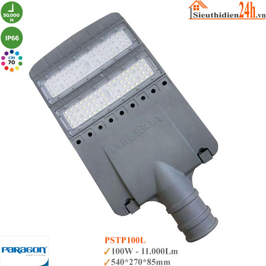 Đèn Đường Led Paragon PSTP100L 100W