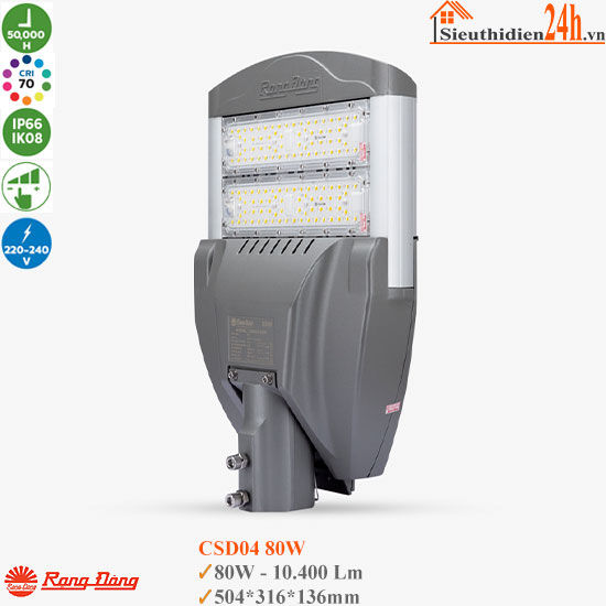Đèn Đường LED Rạng Đông CSD04 80W