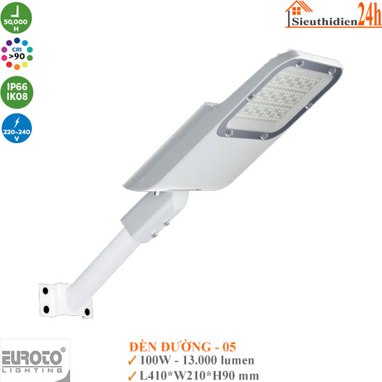 Đèn Đường Led Euroto DD-05 100W