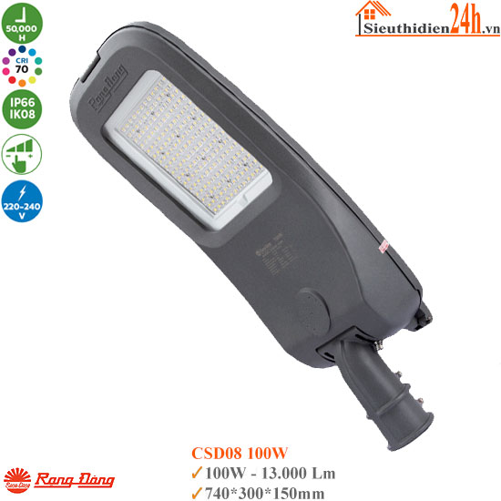 Đèn Đường LED Rạng Đông CSD08 100W