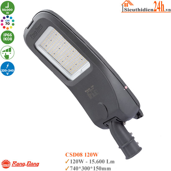Đèn Đường LED Rạng Đông CSD08 120W