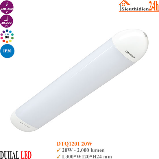 Đèn Led Bán Nguyệt Duhal DTQ1201 20W