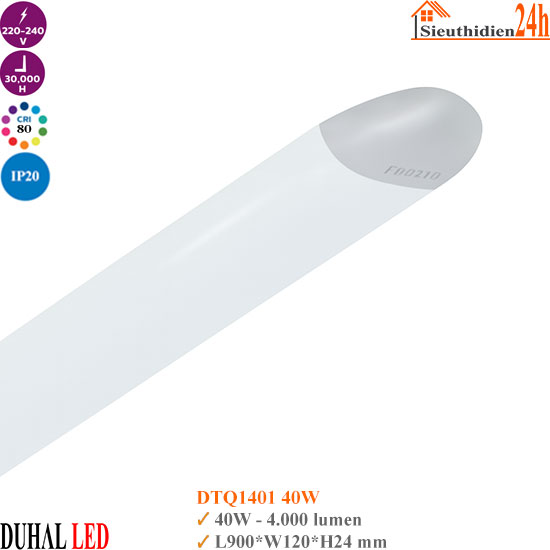 Đèn Led Bán Nguyệt Duhal DTQ1401 40W