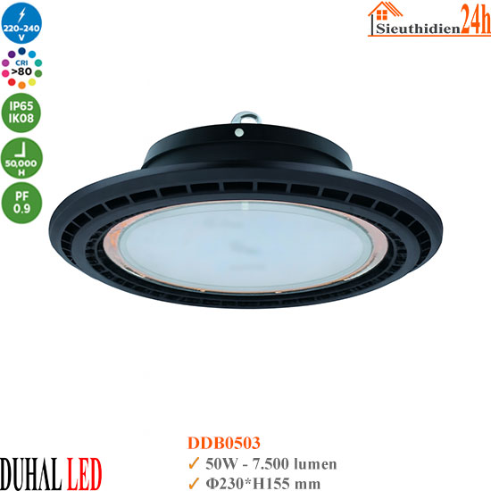 Đèn Led Highbay Duhal DDB0503 50W