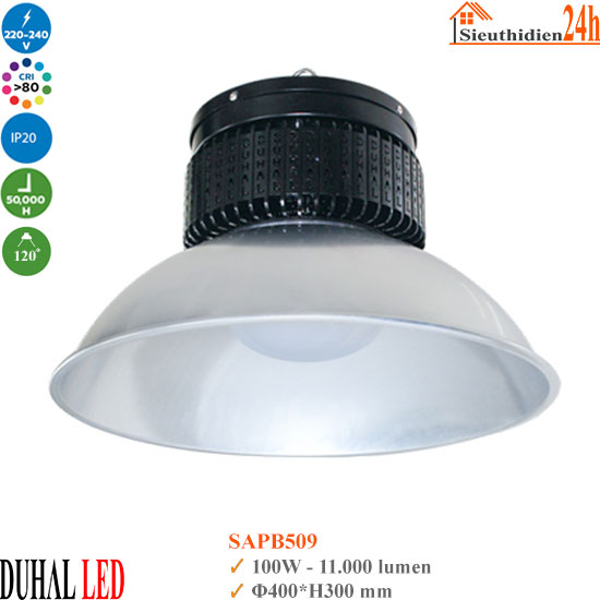 Đèn Led Highbay Duhal SAPB509 100W