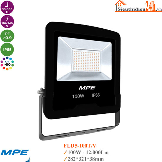 Đèn Pha Led MPE FLD5-100 100W