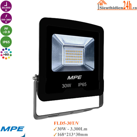 Đèn Pha Led MPE FLD5-30 30W