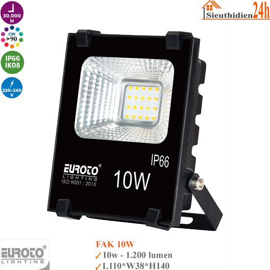 Đèn Led Pha Euroto FAK-10W