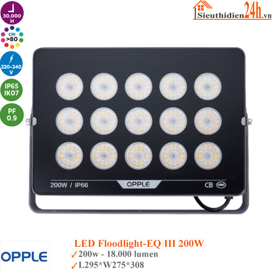 Đèn Pha Opple Led Foodlight-EQ III 200W