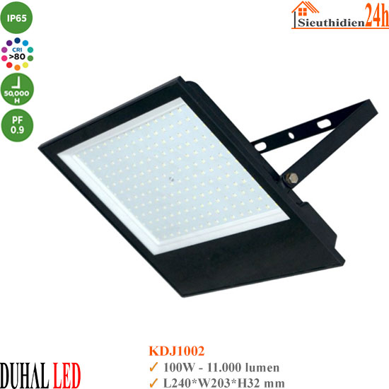 Đèn Pha Led Duhal KDJ1002 100W