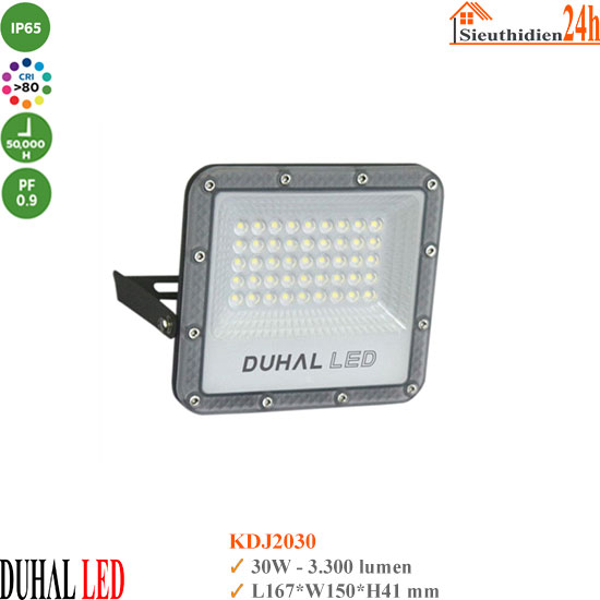 Đèn Pha Led Duhal KDJ2030 30W