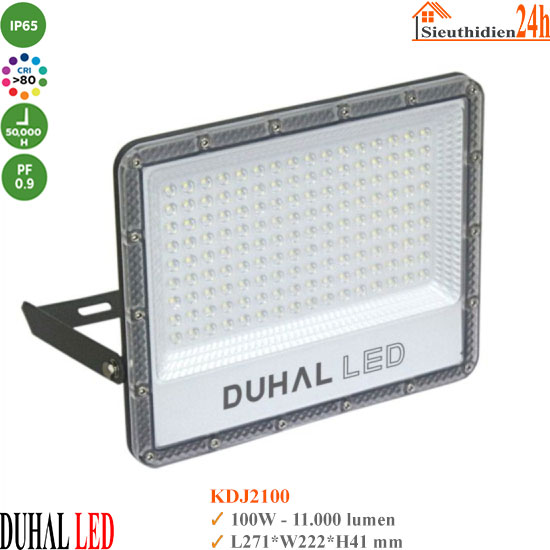 Đèn Pha Led Duhal KDJ2100 100W