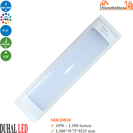 Đèn Led Bán Nguyệt Duhal SDLD810 10W