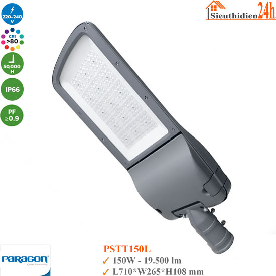 Đèn Đường Led Paragon PSTT150L 150W