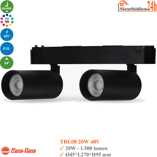 Đèn Rọi Ray Rạng Đông TRL08 20W 48V
